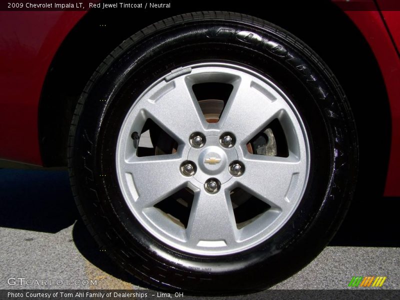 Red Jewel Tintcoat / Neutral 2009 Chevrolet Impala LT