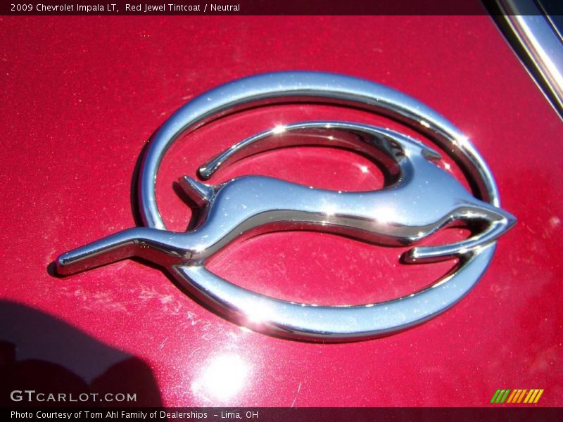Red Jewel Tintcoat / Neutral 2009 Chevrolet Impala LT