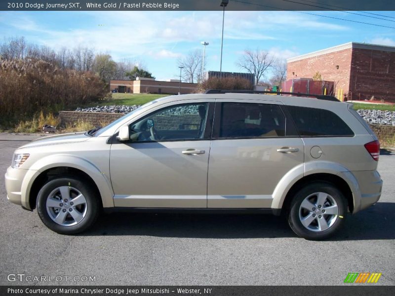 White Gold / Pastel Pebble Beige 2010 Dodge Journey SXT