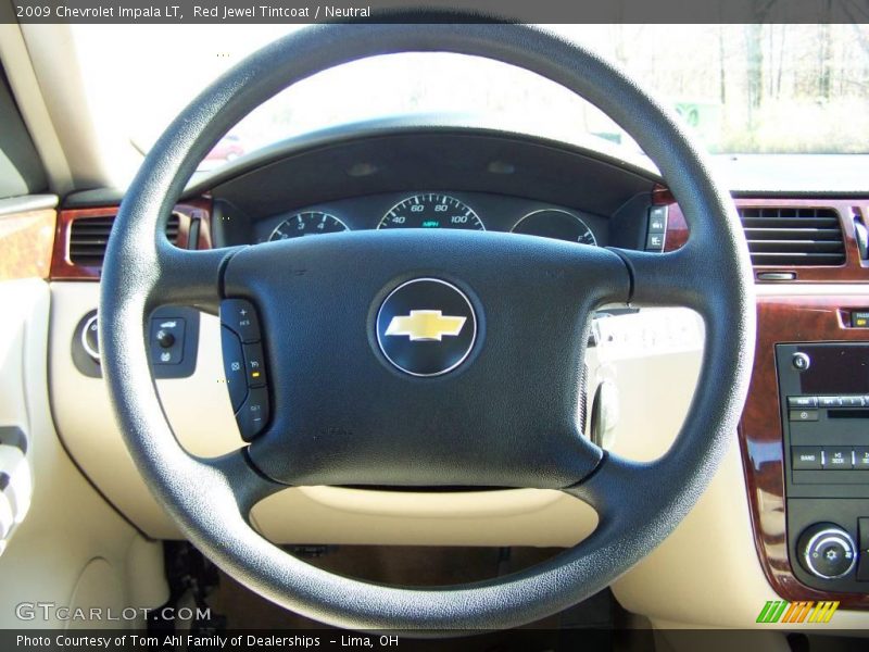 Red Jewel Tintcoat / Neutral 2009 Chevrolet Impala LT