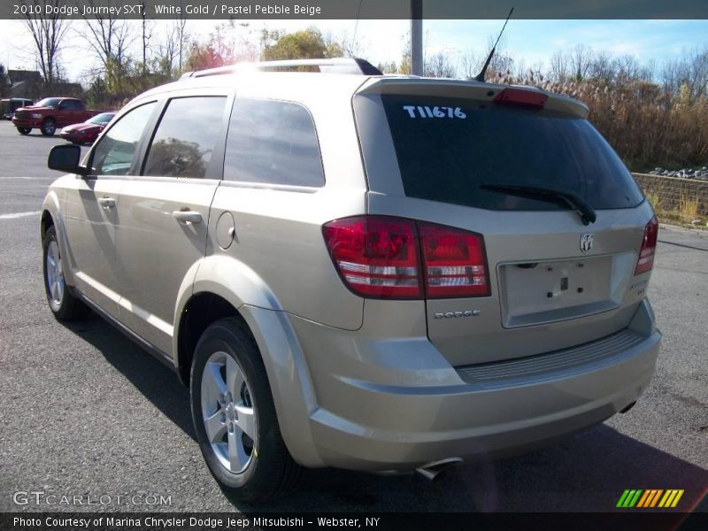 White Gold / Pastel Pebble Beige 2010 Dodge Journey SXT