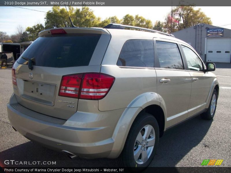 White Gold / Pastel Pebble Beige 2010 Dodge Journey SXT