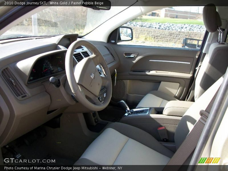 White Gold / Pastel Pebble Beige 2010 Dodge Journey SXT