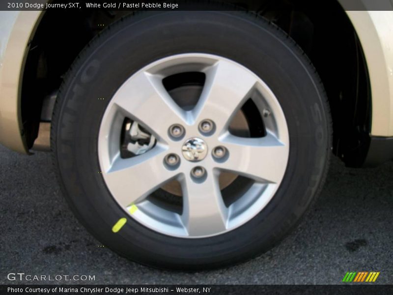 White Gold / Pastel Pebble Beige 2010 Dodge Journey SXT