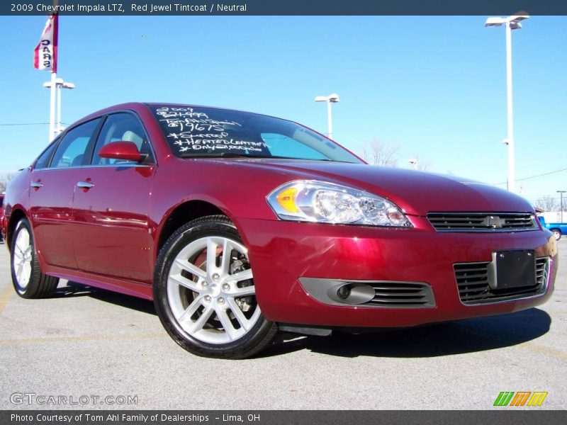 Red Jewel Tintcoat / Neutral 2009 Chevrolet Impala LTZ