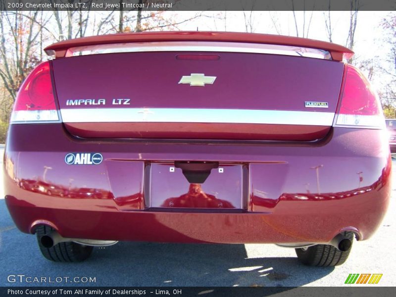 Red Jewel Tintcoat / Neutral 2009 Chevrolet Impala LTZ