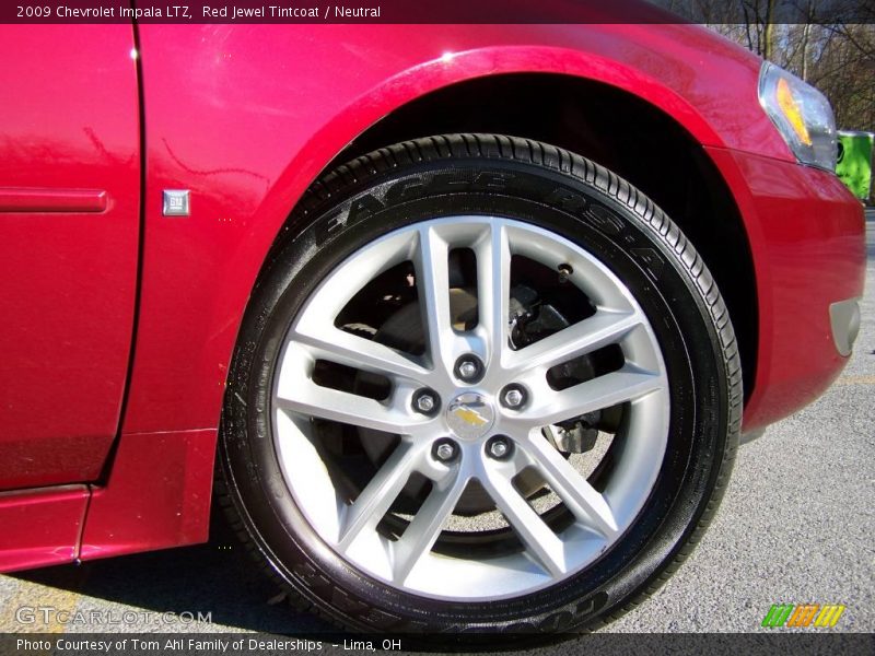 Red Jewel Tintcoat / Neutral 2009 Chevrolet Impala LTZ