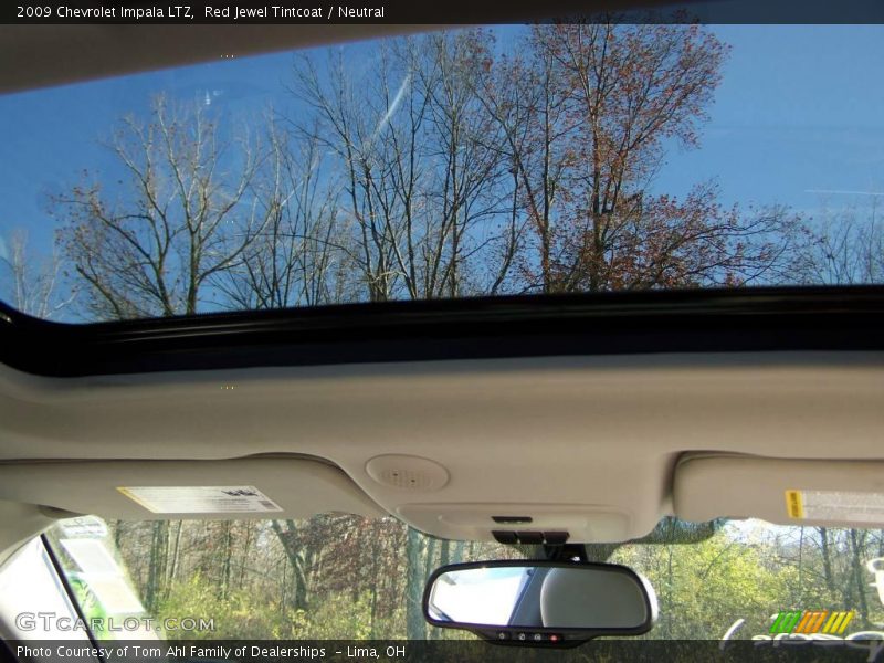 Red Jewel Tintcoat / Neutral 2009 Chevrolet Impala LTZ