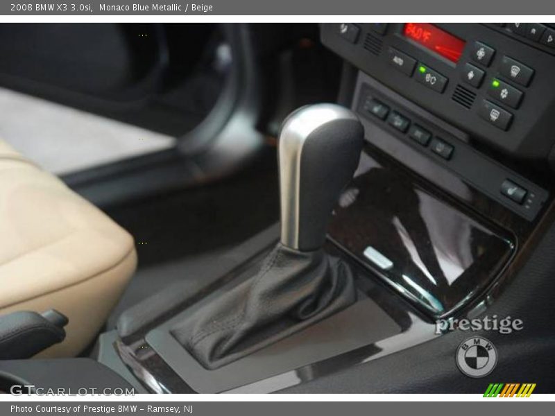 Monaco Blue Metallic / Beige 2008 BMW X3 3.0si