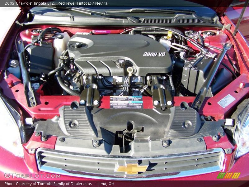 Red Jewel Tintcoat / Neutral 2009 Chevrolet Impala LTZ