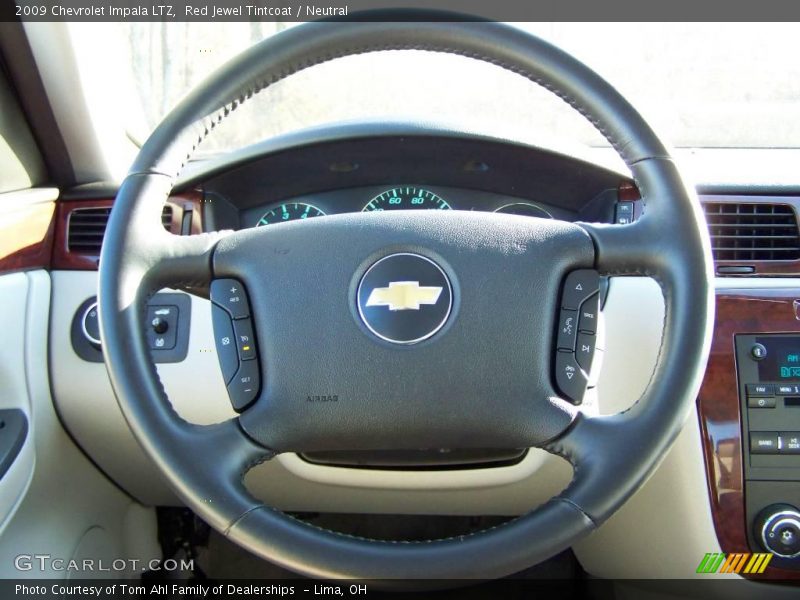 Red Jewel Tintcoat / Neutral 2009 Chevrolet Impala LTZ