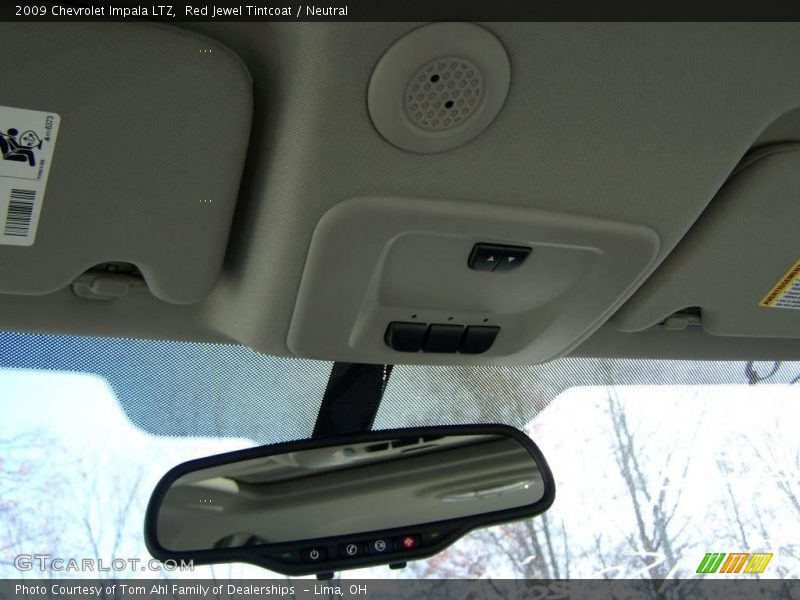 Red Jewel Tintcoat / Neutral 2009 Chevrolet Impala LTZ