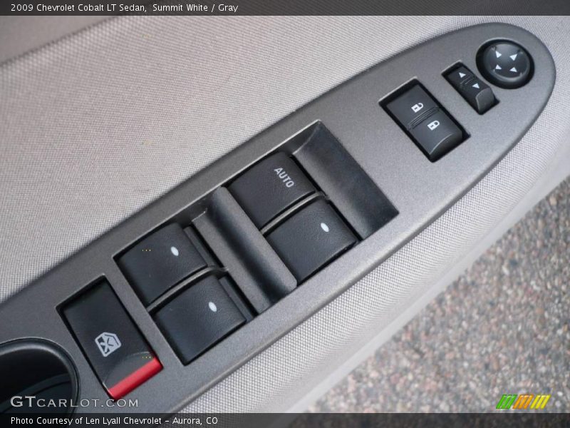 Summit White / Gray 2009 Chevrolet Cobalt LT Sedan
