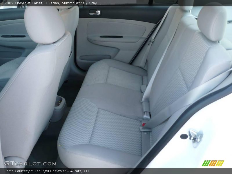Summit White / Gray 2009 Chevrolet Cobalt LT Sedan