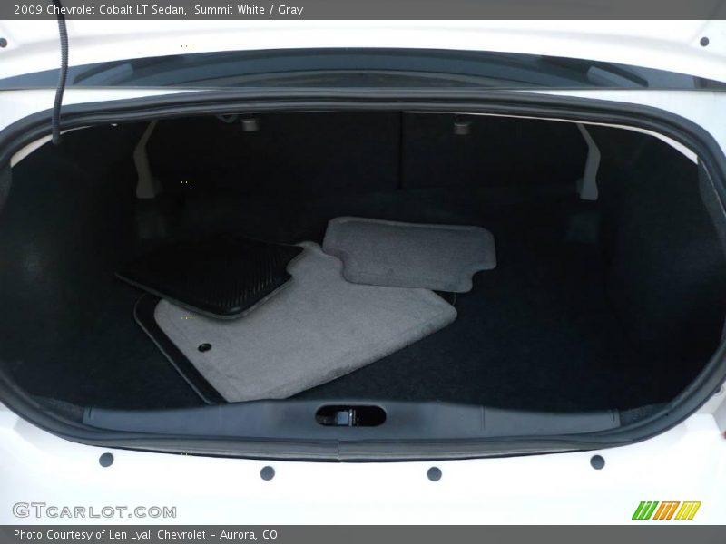 Summit White / Gray 2009 Chevrolet Cobalt LT Sedan