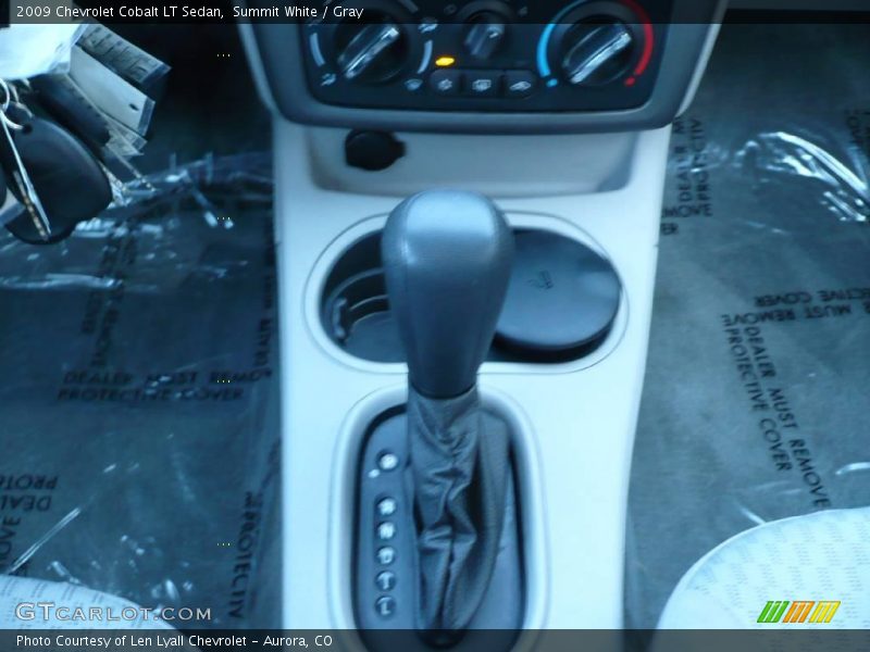 Summit White / Gray 2009 Chevrolet Cobalt LT Sedan
