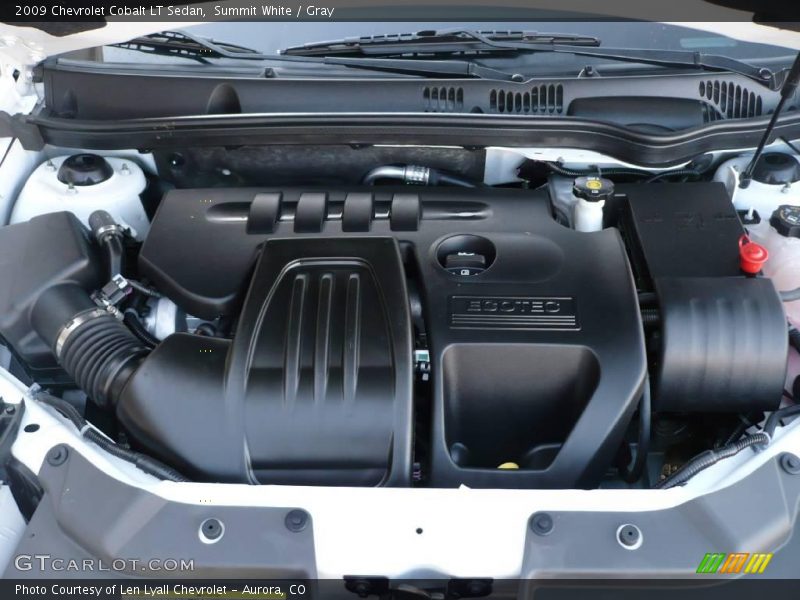 Summit White / Gray 2009 Chevrolet Cobalt LT Sedan