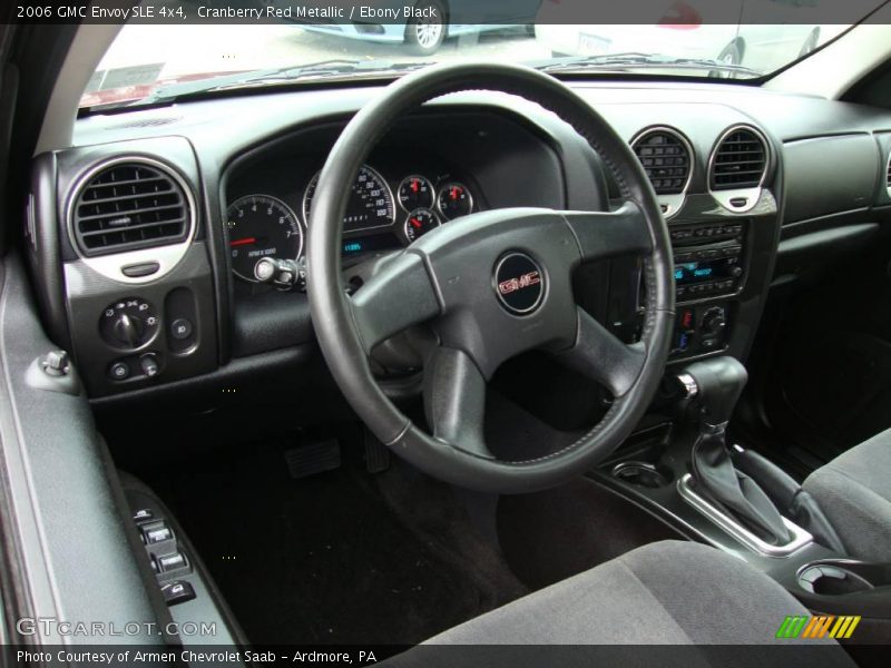 Cranberry Red Metallic / Ebony Black 2006 GMC Envoy SLE 4x4