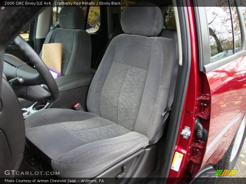 Cranberry Red Metallic / Ebony Black 2006 GMC Envoy SLE 4x4