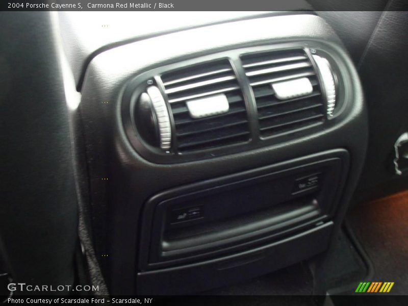 Carmona Red Metallic / Black 2004 Porsche Cayenne S