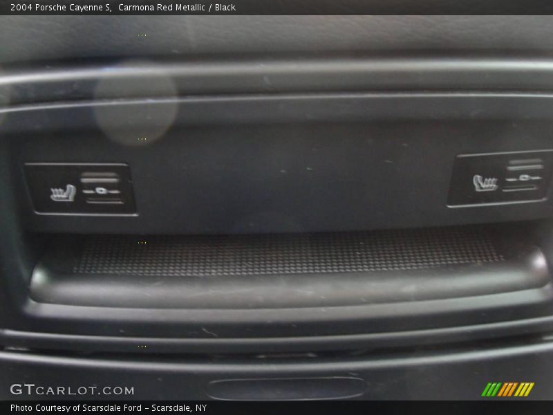Carmona Red Metallic / Black 2004 Porsche Cayenne S