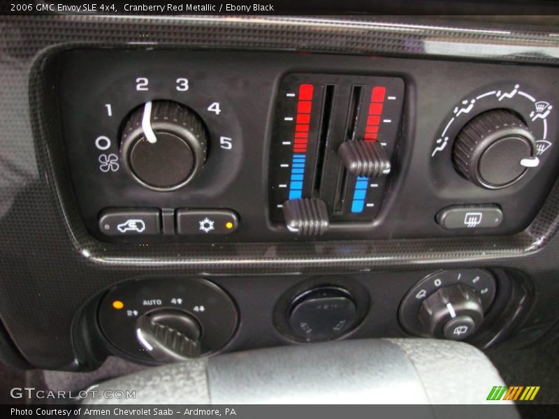 Cranberry Red Metallic / Ebony Black 2006 GMC Envoy SLE 4x4