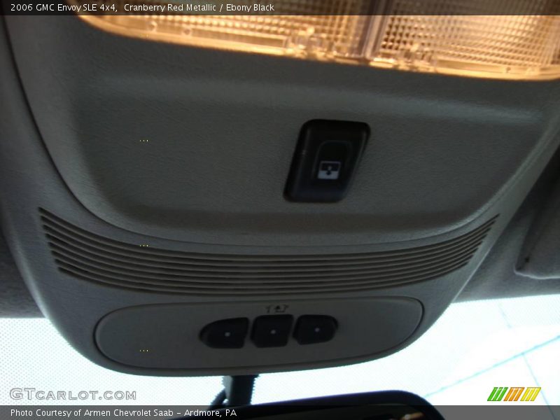 Cranberry Red Metallic / Ebony Black 2006 GMC Envoy SLE 4x4