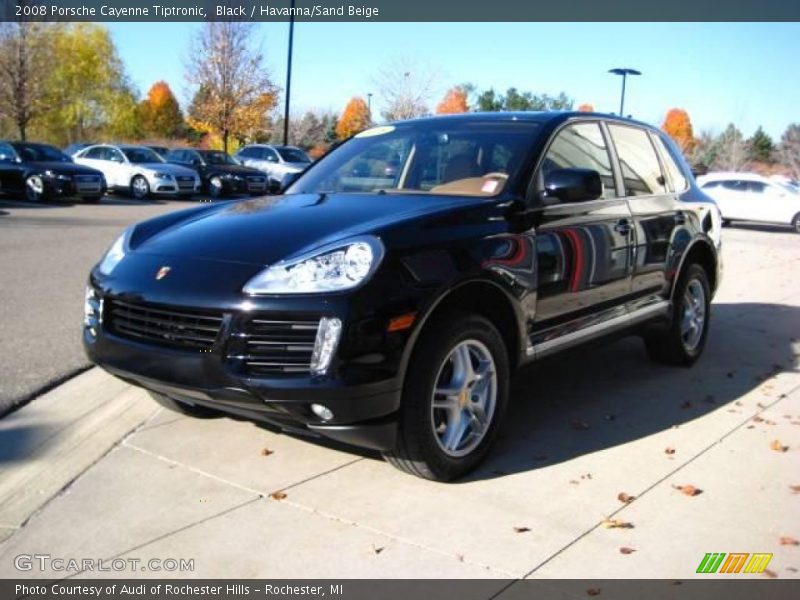 Black / Havanna/Sand Beige 2008 Porsche Cayenne Tiptronic
