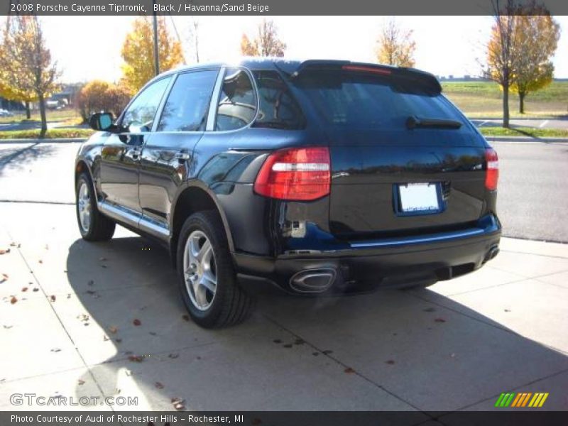 Black / Havanna/Sand Beige 2008 Porsche Cayenne Tiptronic