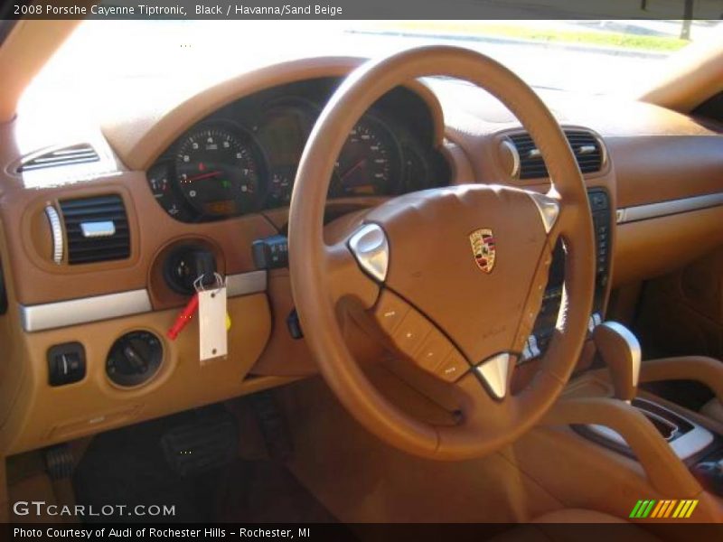 Black / Havanna/Sand Beige 2008 Porsche Cayenne Tiptronic