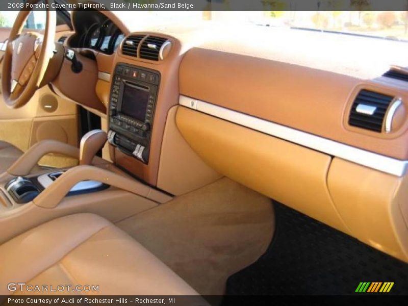 Black / Havanna/Sand Beige 2008 Porsche Cayenne Tiptronic