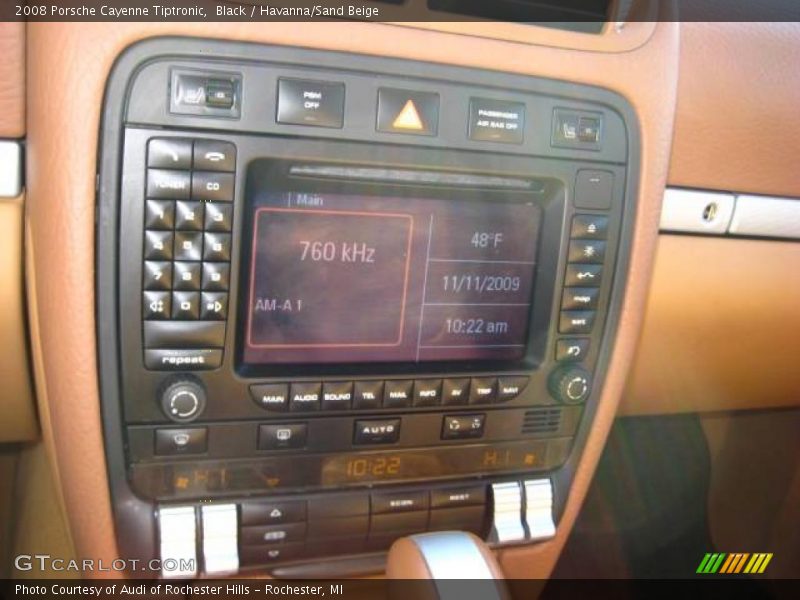 Black / Havanna/Sand Beige 2008 Porsche Cayenne Tiptronic
