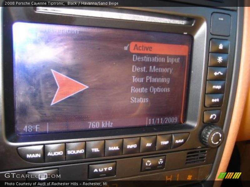 Black / Havanna/Sand Beige 2008 Porsche Cayenne Tiptronic