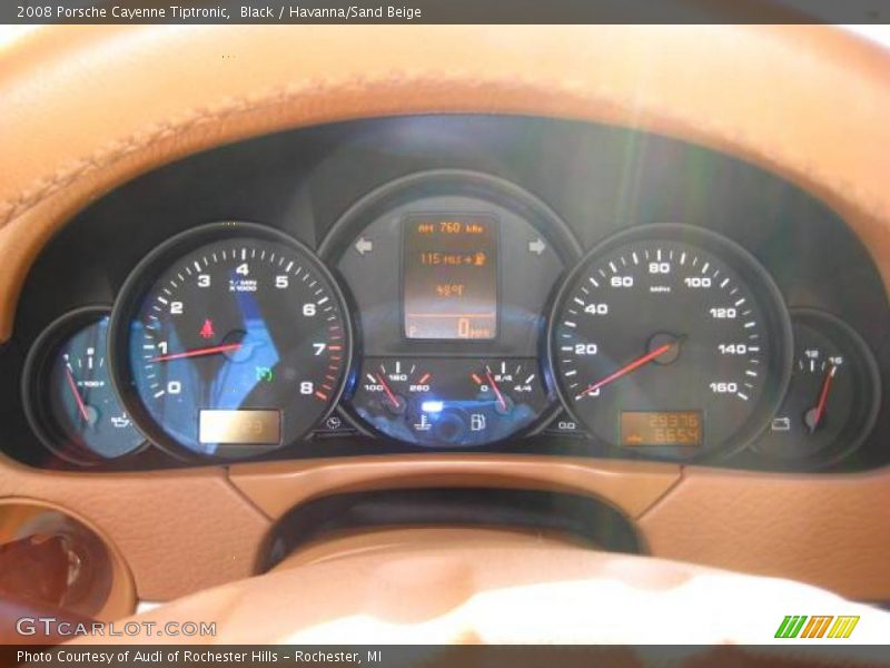 Black / Havanna/Sand Beige 2008 Porsche Cayenne Tiptronic