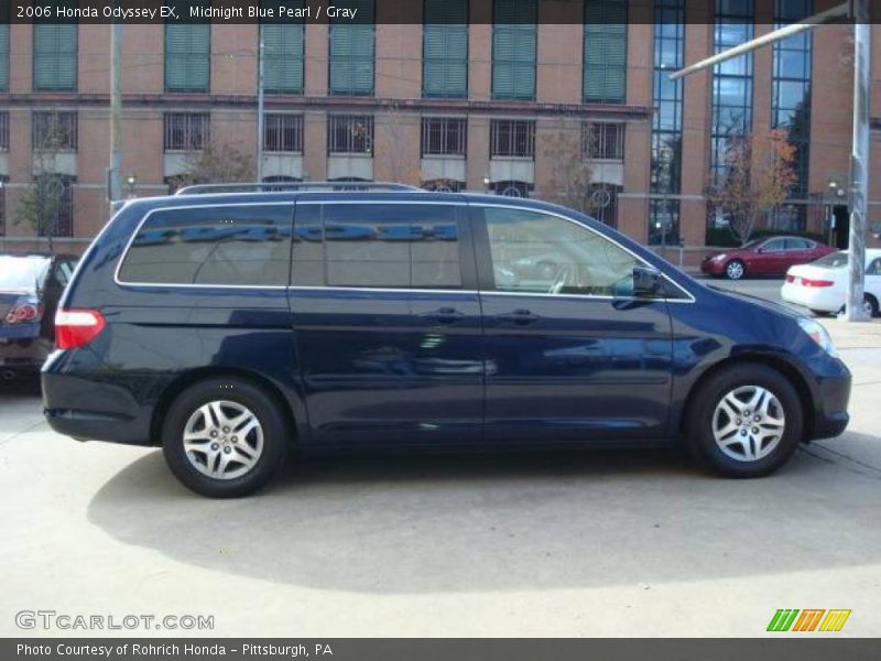 Midnight Blue Pearl / Gray 2006 Honda Odyssey EX