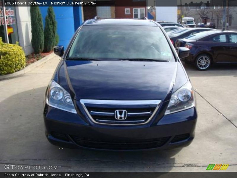 Midnight Blue Pearl / Gray 2006 Honda Odyssey EX