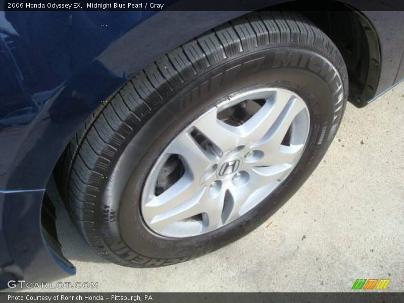 Midnight Blue Pearl / Gray 2006 Honda Odyssey EX
