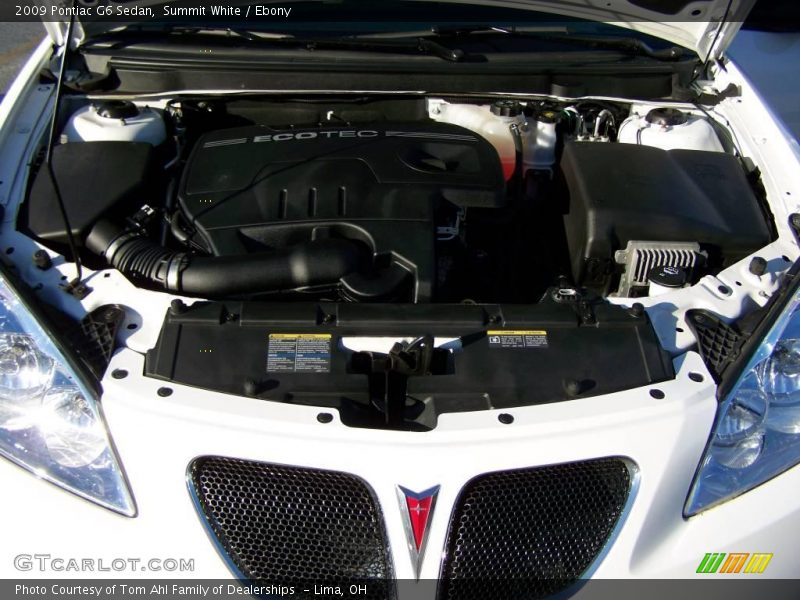 Summit White / Ebony 2009 Pontiac G6 Sedan