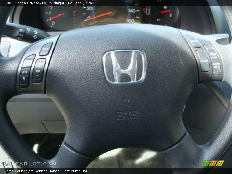 Midnight Blue Pearl / Gray 2006 Honda Odyssey EX