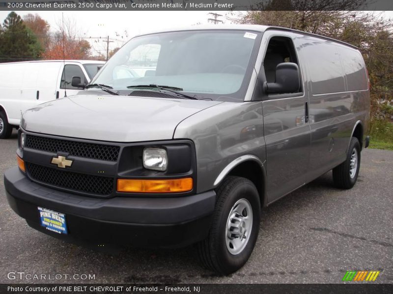 Graystone Metallic / Medium Pewter 2009 Chevrolet Express 2500 Cargo Van