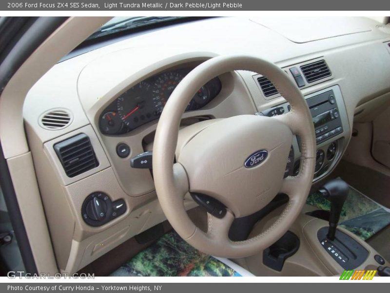 Light Tundra Metallic / Dark Pebble/Light Pebble 2006 Ford Focus ZX4 SES Sedan