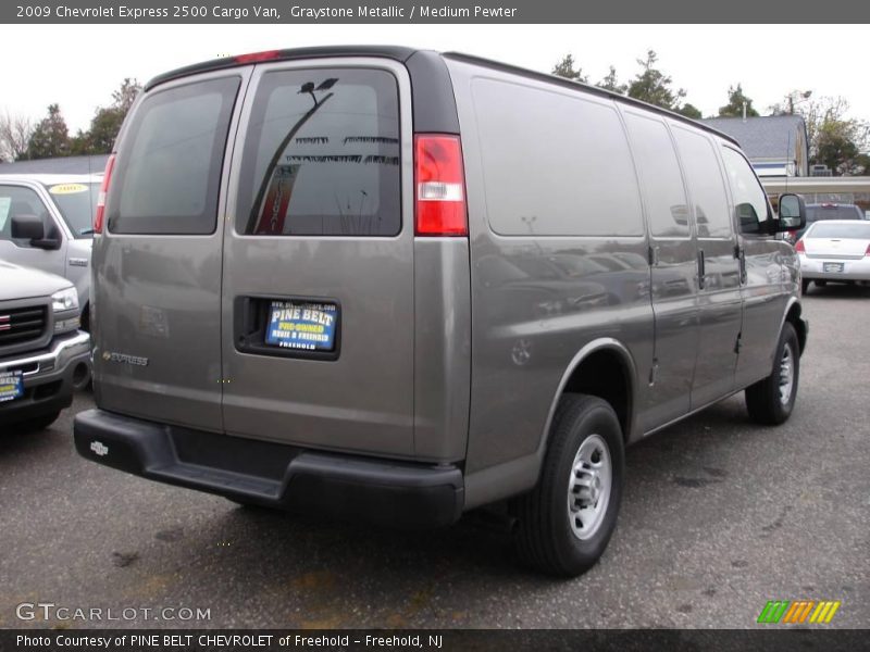 Graystone Metallic / Medium Pewter 2009 Chevrolet Express 2500 Cargo Van
