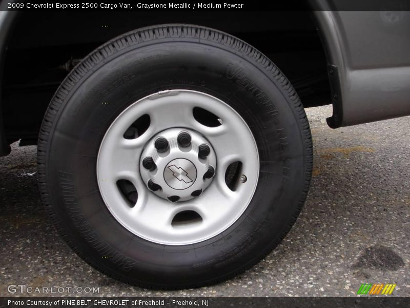 Graystone Metallic / Medium Pewter 2009 Chevrolet Express 2500 Cargo Van