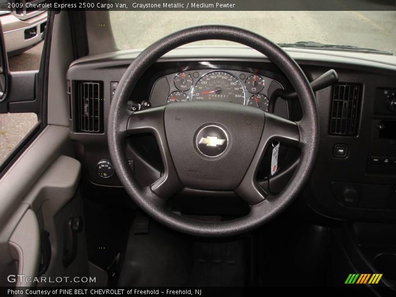 Graystone Metallic / Medium Pewter 2009 Chevrolet Express 2500 Cargo Van