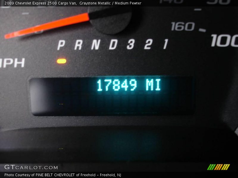 Graystone Metallic / Medium Pewter 2009 Chevrolet Express 2500 Cargo Van