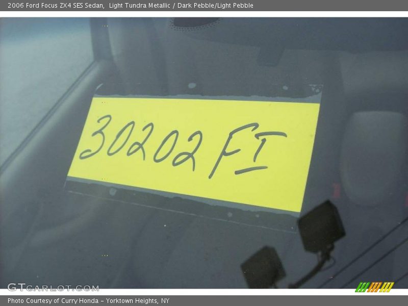 Light Tundra Metallic / Dark Pebble/Light Pebble 2006 Ford Focus ZX4 SES Sedan