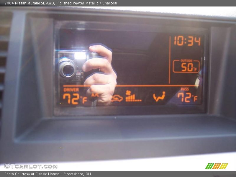 Polished Pewter Metallic / Charcoal 2004 Nissan Murano SL AWD