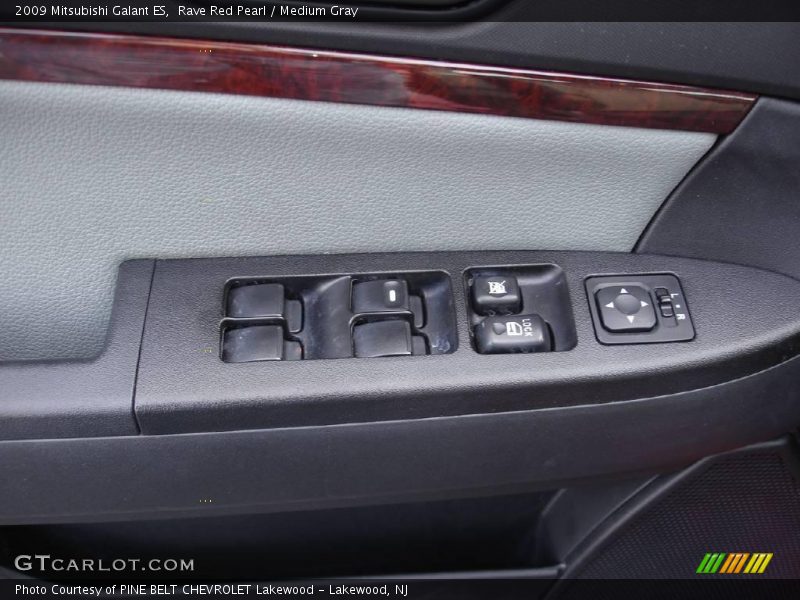 Rave Red Pearl / Medium Gray 2009 Mitsubishi Galant ES