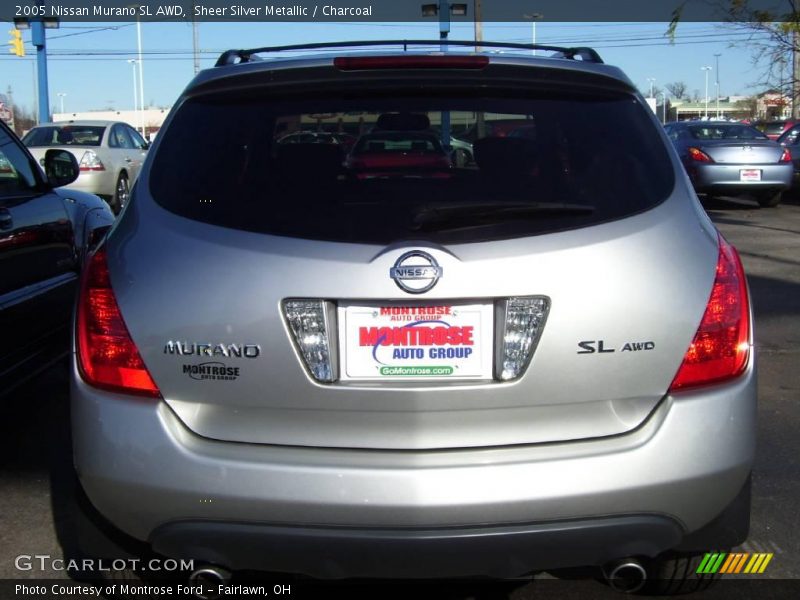 Sheer Silver Metallic / Charcoal 2005 Nissan Murano SL AWD