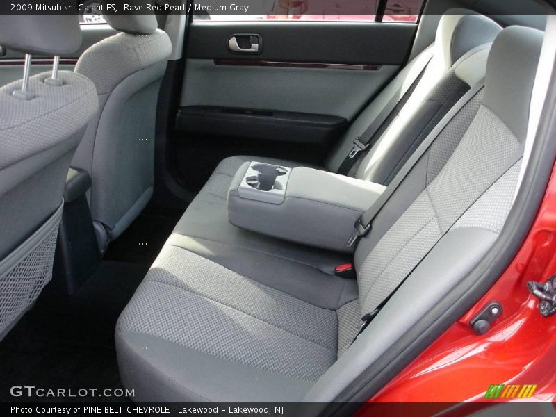 Rave Red Pearl / Medium Gray 2009 Mitsubishi Galant ES